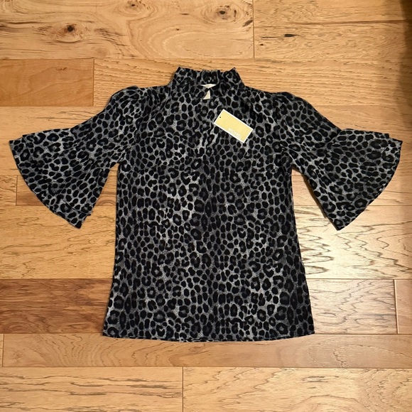 Michael Kor’s Leopard Print Women's Top - Picture 2 of 3